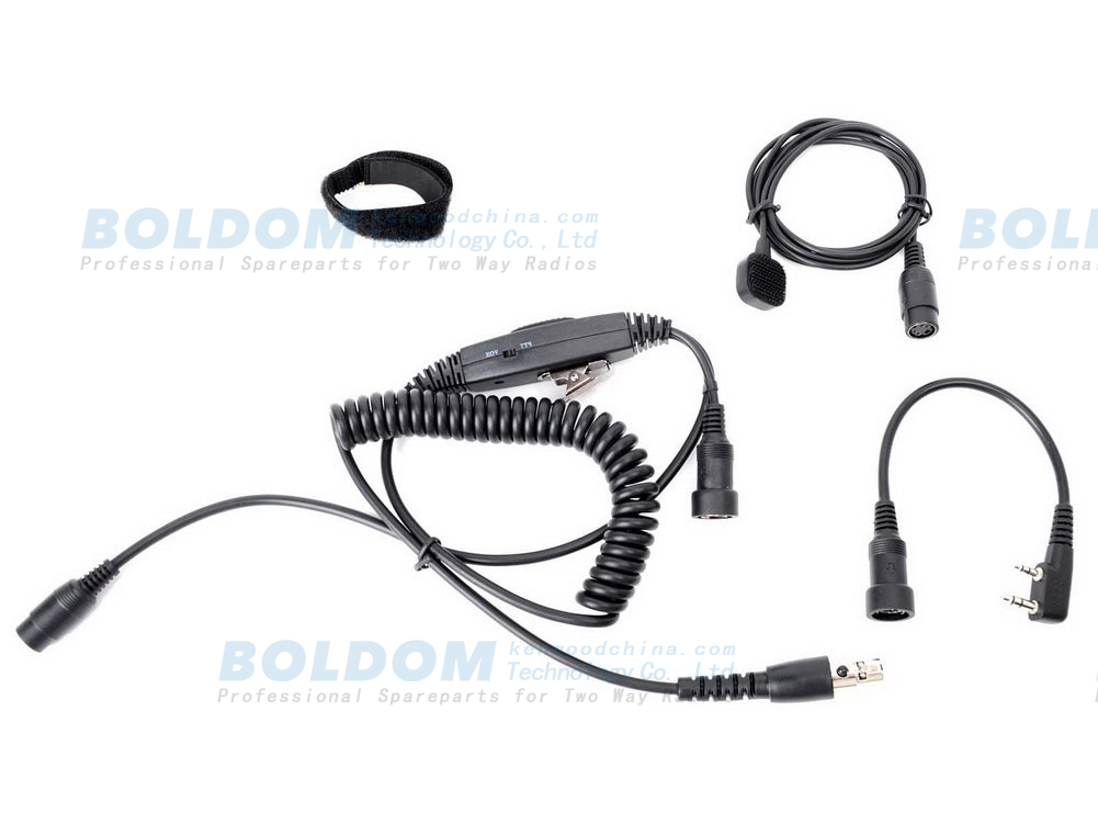 NC02P07B Noise cancelling headsets for two way radio on airport, racing ground and helicopter carton fiber