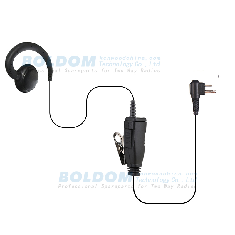 900920 two way radio earhook earphone for kenwood motorola vertex