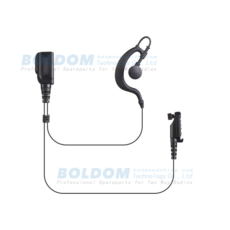 700912 earhook earphone for kenwood motorola vertex two way radios