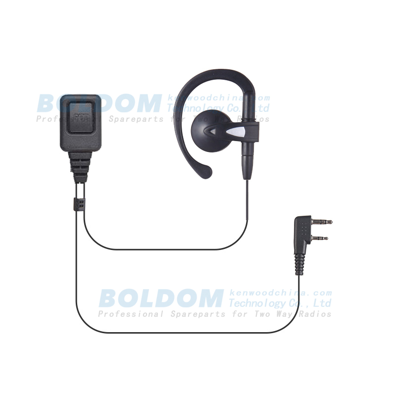 419916 earhook earphone for kenwood motorola vertex two way radios