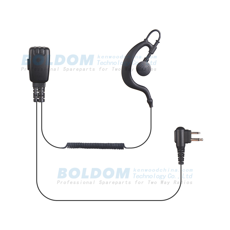 418912S earhook earphone for kenwood motorola vertex two way radios