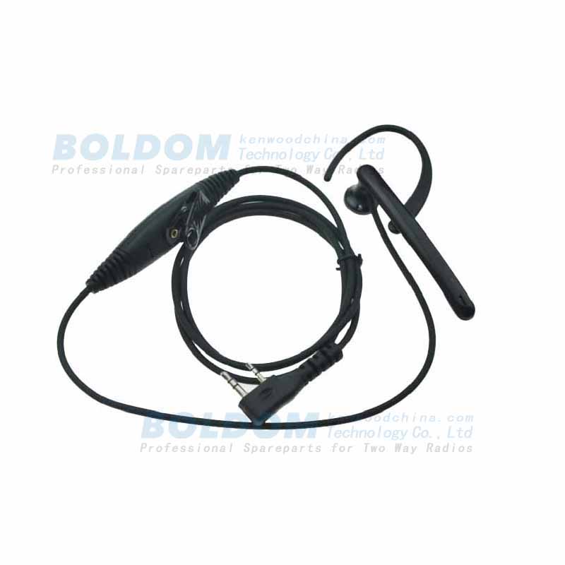 300125 earhook type earpiece for kenwood motorola vertex radios