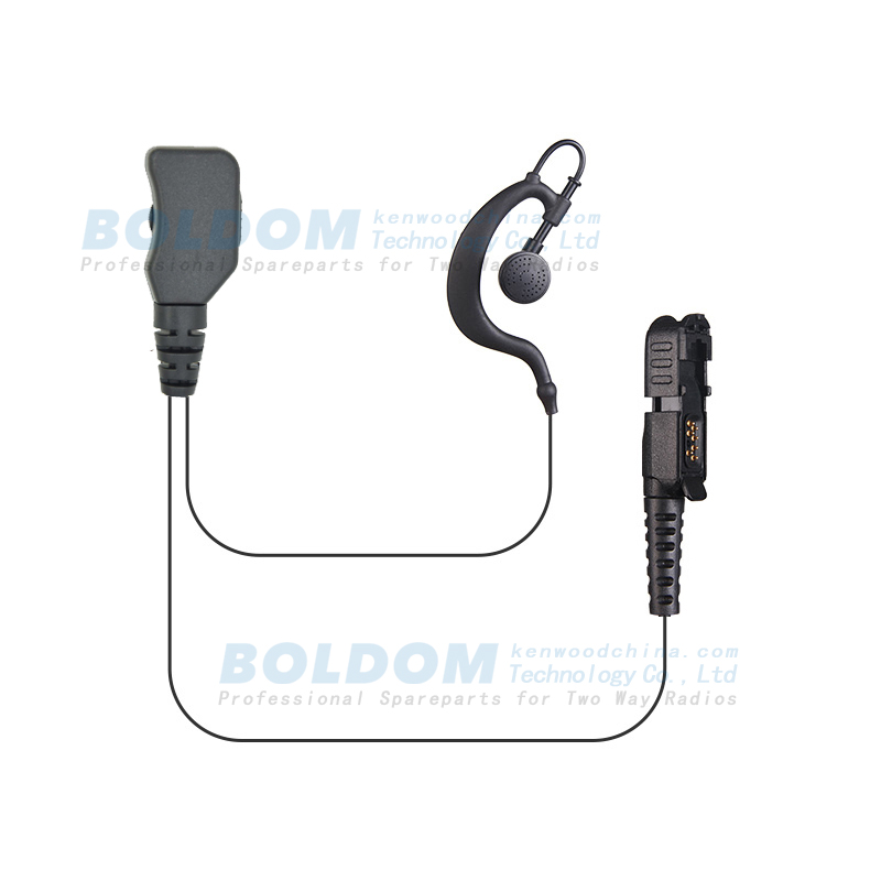 100V912 volume control PTT earpiece for Motorola kenwood vertex two way radios