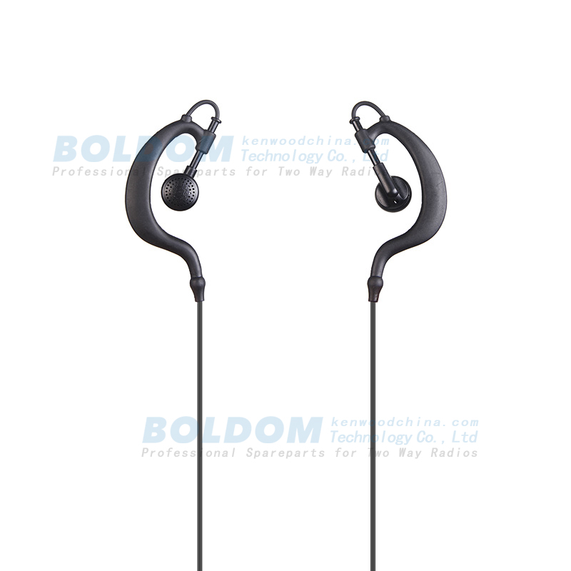 D200912  detachable earpiece for kenwood motorola two way radios