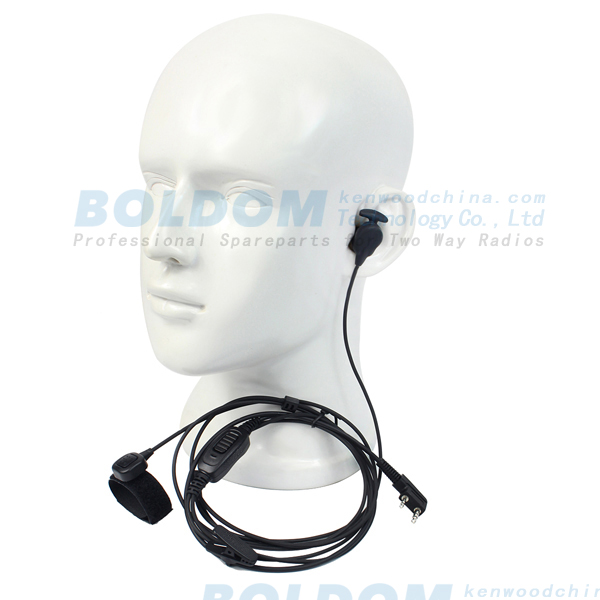 EB400 ear bone conduction headphone noise cancelling for two way radios Dual PTT