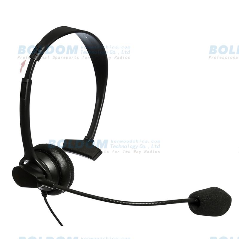 HW06S314V two way radio headset with VOX PTT one ear one side headset