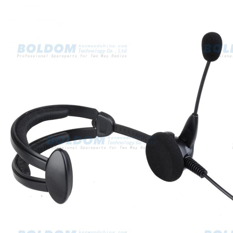 HW08320 one side headset one ear headphone with stick microphone for two way radios