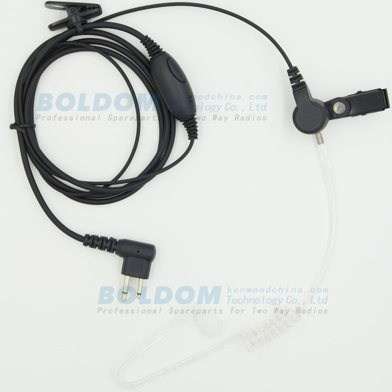 304960 two way radio earpiece acoustic tube transparent tube for Motorola kenwood vertex Hytera radios