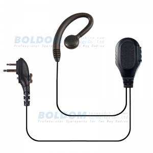 600910 earhook earphone for kenwood motorola vertex two way radios