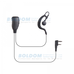 360912 earhook type earphone for kenwood motorola vertex two way radios