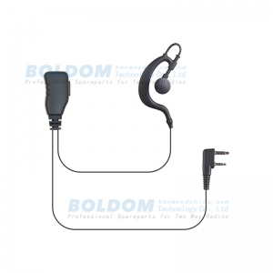 359912 earhook type earphone for kenwood motorola vertex two way radios