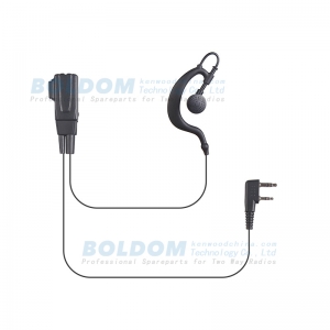 358912 earhook type earpiece for kenwood motorola vertex radios