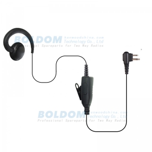 316920 earhook type earpiece for kenwood motorola vertex radios