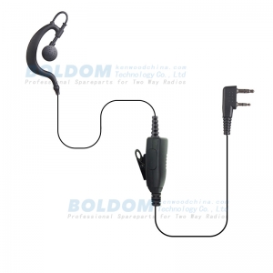 316912 earhook type earpiece for kenwood motorola vertex radios