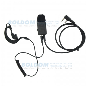 808S912 earhook earpiece for kenwood motorola vertex  two way radios