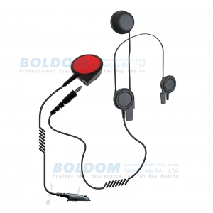 EB620 bone vibration microphone headset helmet set up for firefighter military and policement