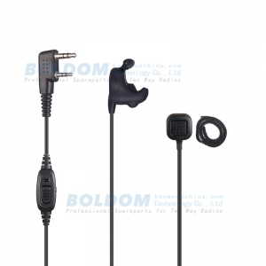 EB400 ear bone conduction headphone noise cancelling for two way radios Dual PTT