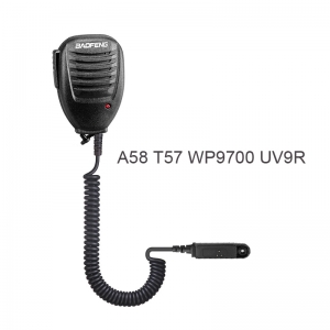 MC57  handheld microphone shoulder microphone for baofeng radio A58 UV9R WP9700