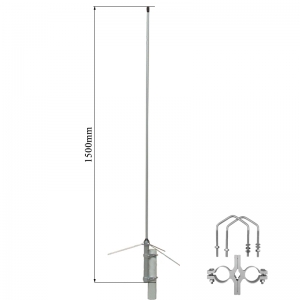 Diamond BC101 VHF 144-174MHz base station antenna BC-101 5/8 wave antenna with UHF-Female connector